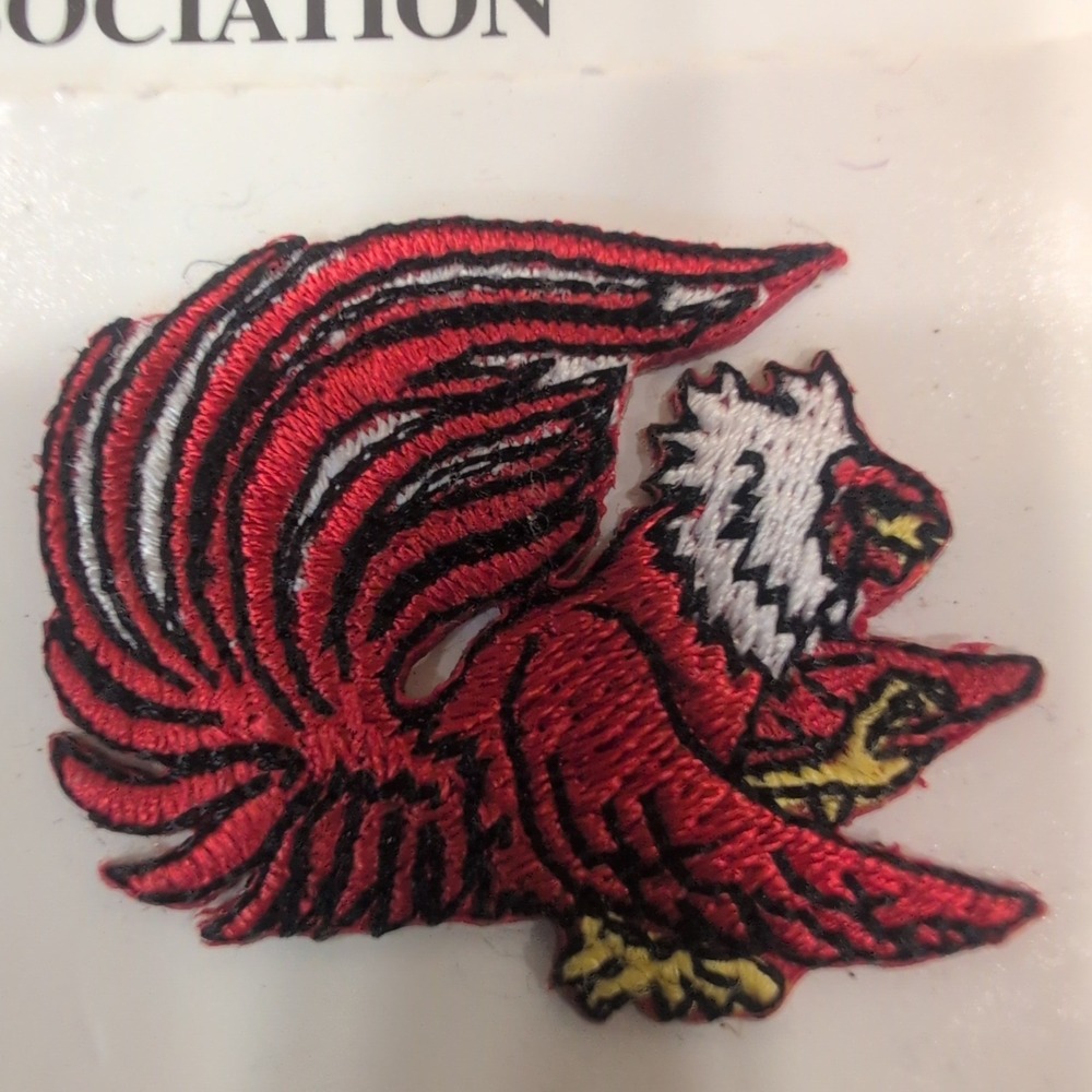 Jacksonville State University JSU Gamecocks Embroidered Mascot Stick-On Patch - Picture 2 of 3